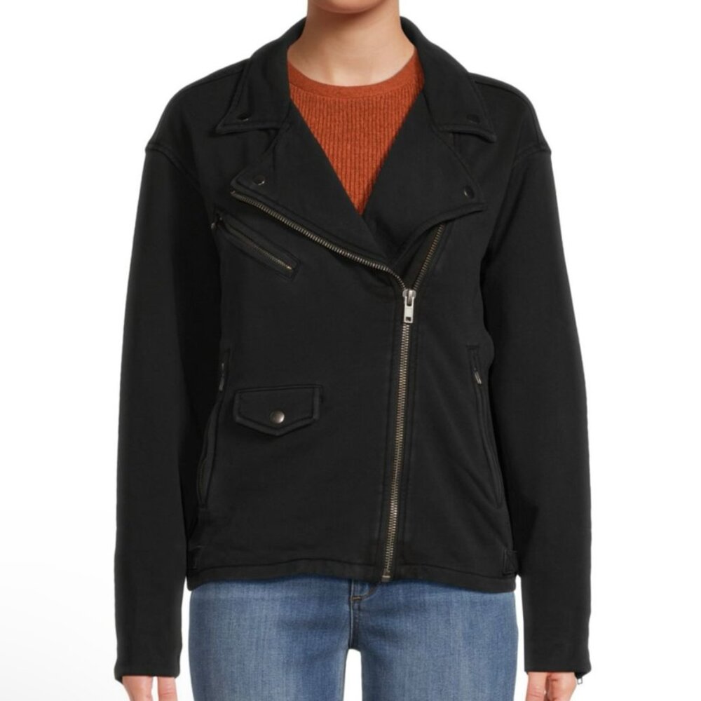 Vintage Havana Distressed Moto Jacket (NWT)